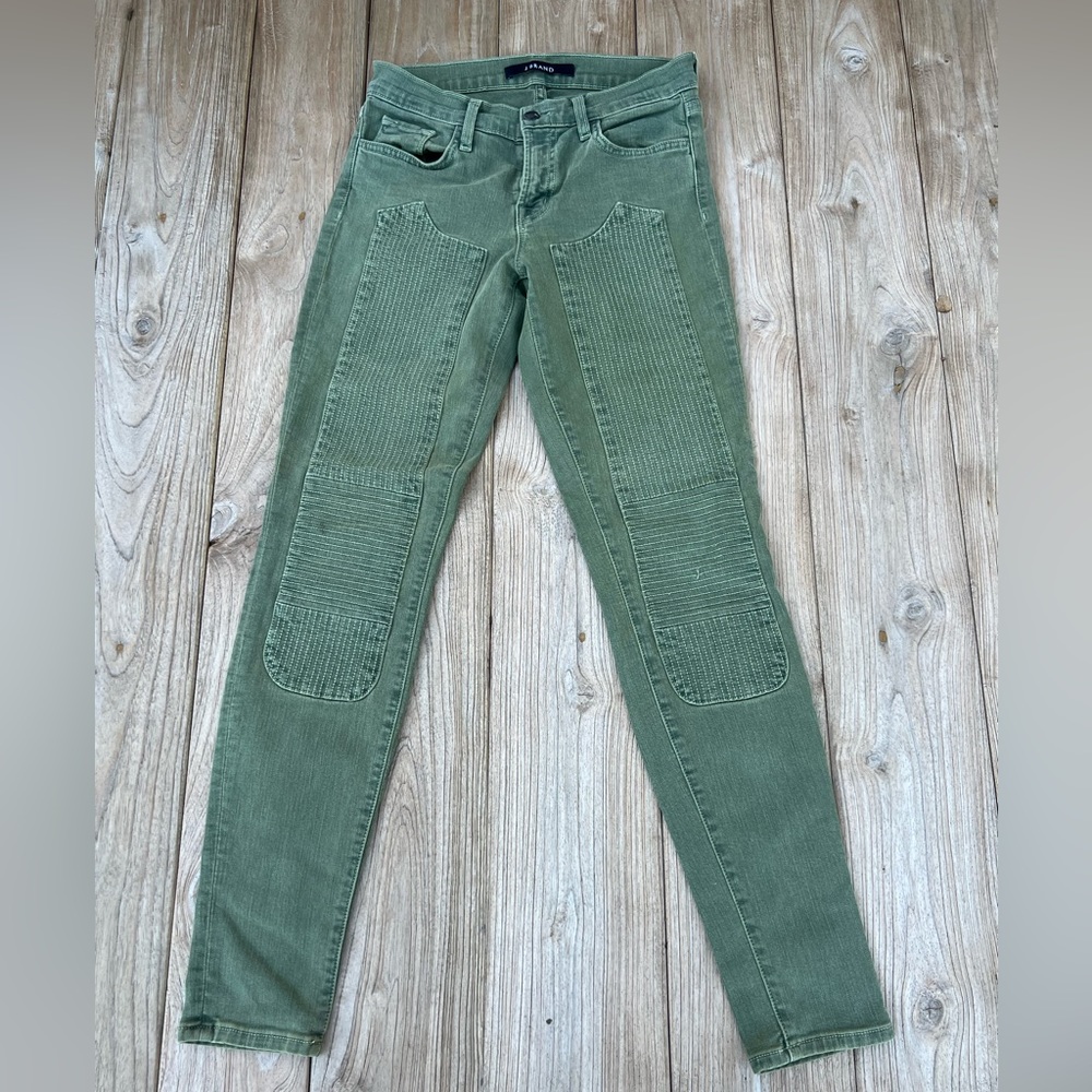 J Brand Jeans army green.